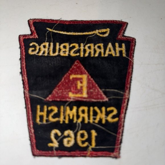 Harrisburg E Skirmish 1962 Patch Field Officer Saber - Picture 6 of 7